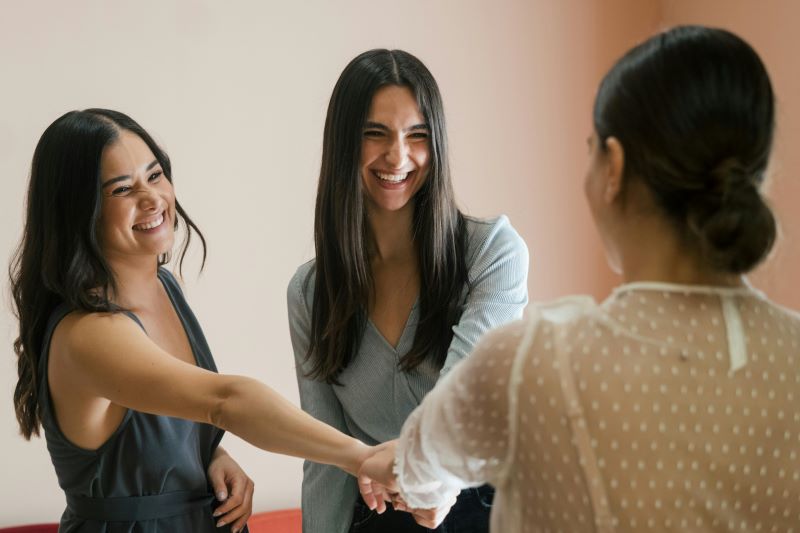 women supporting women