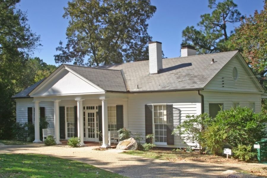 Franklin D. Roosevelt's Little White House in Warm Springs, Georgia, a historic attraction near the hot springs in Georgia.